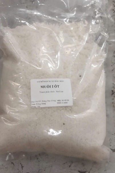 MUỐI IỐT HẢI CHÂU 1KG